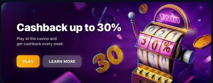 1win Casino Cashback Bonus